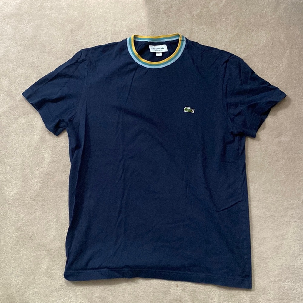 Lacoste navy Mens Tshirt